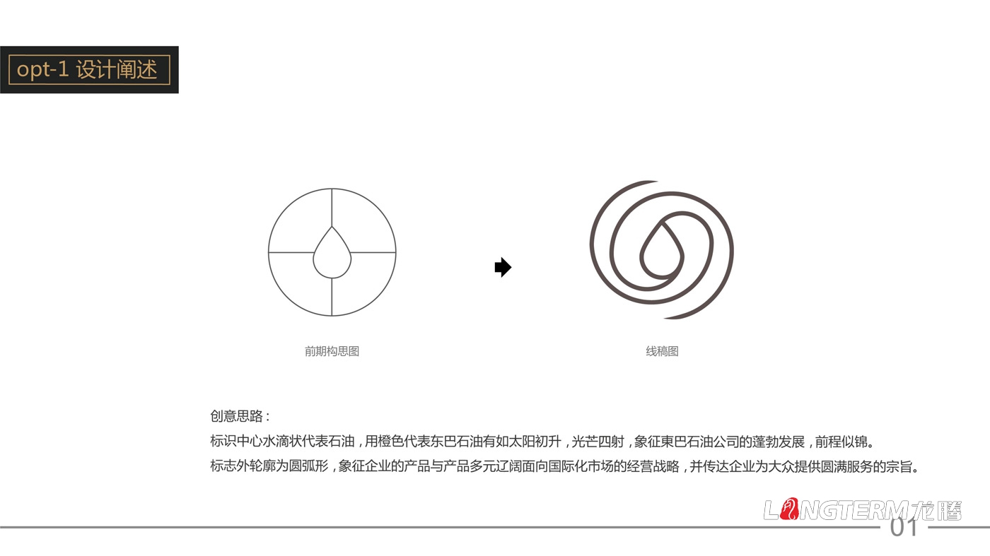 東巴石油LOGO設(shè)計(jì)方案（多方案）及商業(yè)應(yīng)用展示